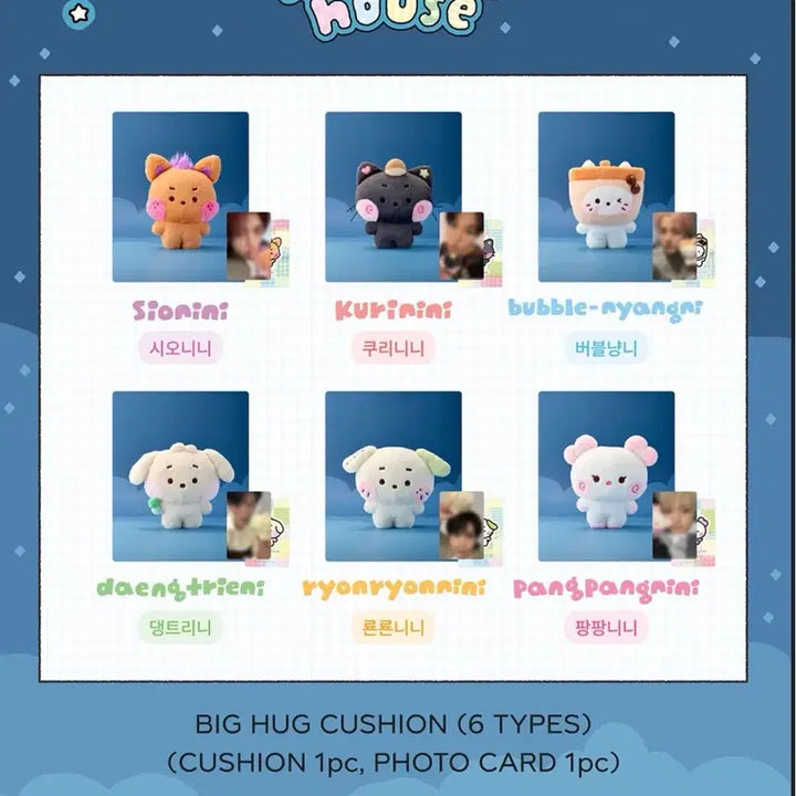 [BUNJANG] NCT WISH LINE FRIENDS Split Set Keychains and Cushions / 엔시티위시 라인프렌즈 분철