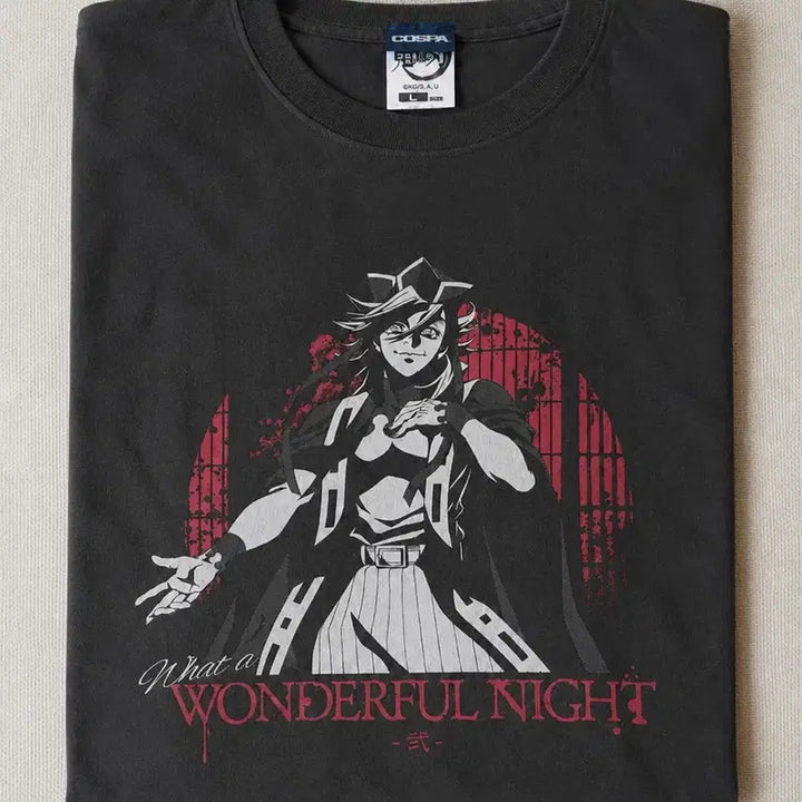 [BUNJANG] Cospa Demon Slayer Doma Short Sleeve T-Shirt L / (새상품) cospa 코스파 귀멸의 칼날 도우마 반팔 티셔츠 L