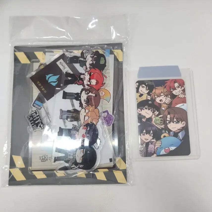 [BUNJANG] The Prism Exhibition "Mystery Investigation Unit" Acrylic Stand &amp; Photocard Set / 잠뜰 더프리즘 전시회 50만원특전 온판 미스터리수사반 아크릴스탠드 포카