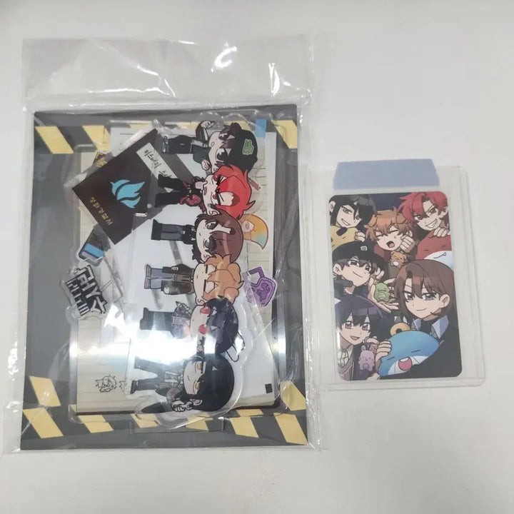 [BUNJANG] The Prism Exhibition "Mystery Investigation Unit" Acrylic Stand &amp; Photocard Set / 잠뜰 더프리즘 전시회 50만원특전 온판 미스터리수사반 아크릴스탠드 포카