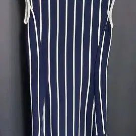 [BUNJANG] List Stripe Flare Dress / 리스트 스트라이프 플레어 원피스(55)