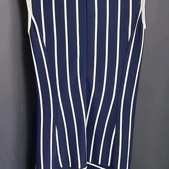 [BUNJANG] List Stripe Flare Dress / 리스트 스트라이프 플레어 원피스(55)