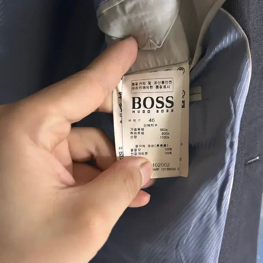 [SOLD OUT] Boss 보스 남성 네이비 정장 자켓