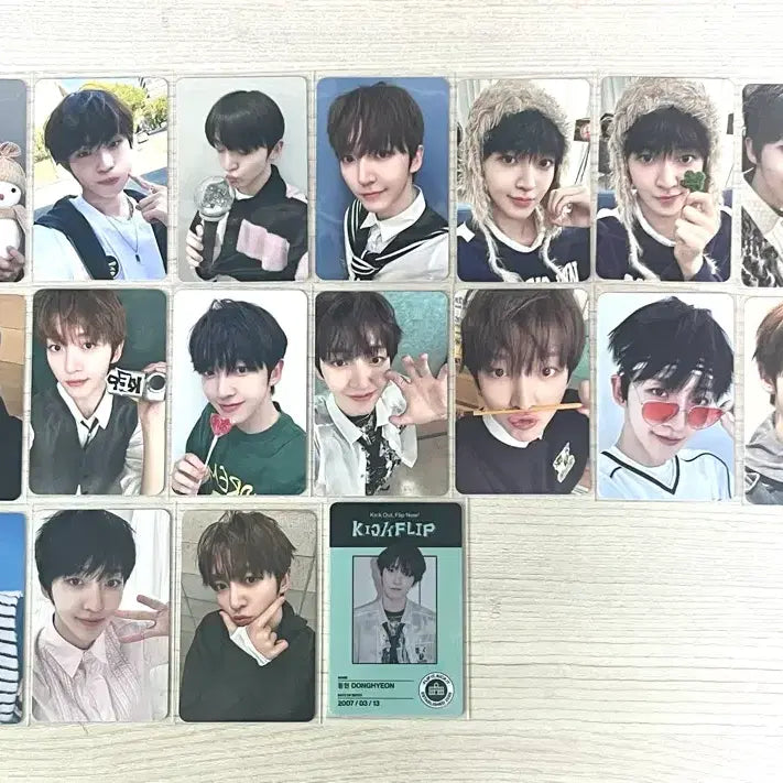 [BUNJANG] KICKFLIP K-JU Donghyun Photocard / 킥플립 케이주 동현 포카 계훈아마루동화주왕민제케이주동현