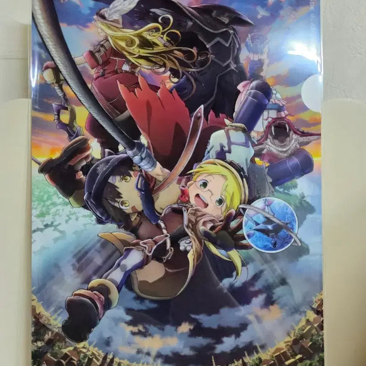 [BUNJANG] Made in Abyss A4 Clear File Set (7 Types) / 메이드인어비스 A4 클리어파일 7종 일괄(개별x)