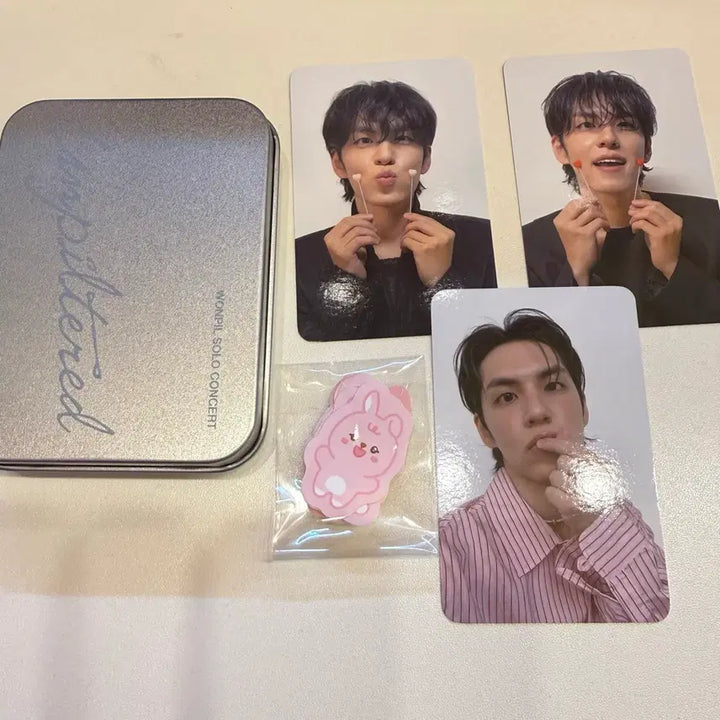 [BUNJANG] DAY6 Wonpil Unfiltered Tin Case Set Photocard Sticker / 데이식스 원필 언필터드 틴케이스 세트 새상품