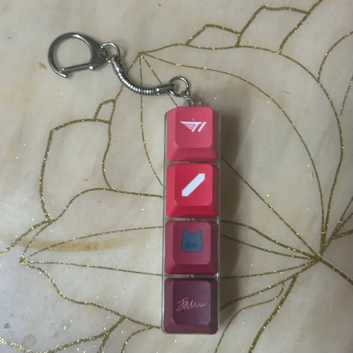 [BUNJANG] T1 Faker Animal Friends Keycap Keyring / T1 애니멀프렌즈 페이커 키캡 키링