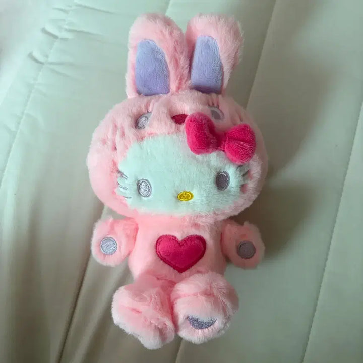 [BUNJANG] Hello Kitty Colorful Bunny Plush / 빈티지 컬러풀 버니 키티 헬로키티