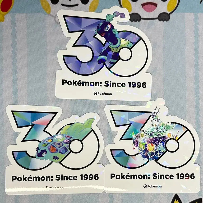 [BUNJANG] Pokemon 30th Anniversary Logo Sticker: Terapagos / [포켓몬 30주년 기념 로고 스티커]테라파고스