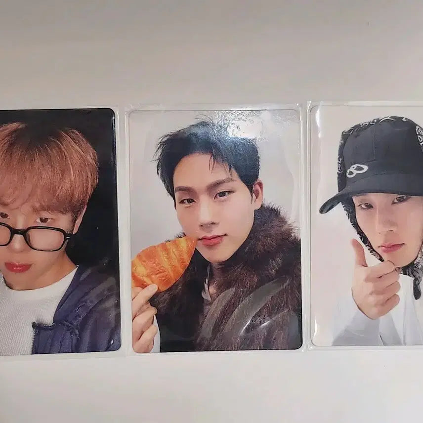 [BUNJANG] MONSTA X Unfold Jooheon Photocard Bundle Set (3 pcs) / 몬스타엑스 언폴드 주헌 특전 포카 3장 일괄