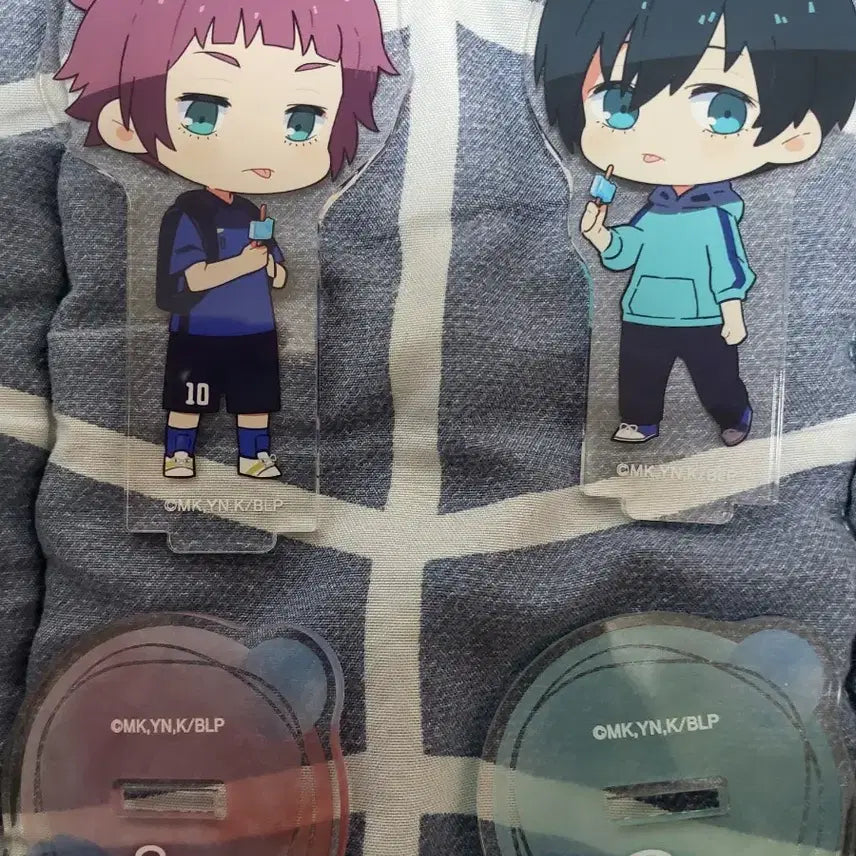 [BUNJANG] Blue Lock Isagi Yoichi Rin Youth Chibi Acrylic Stand Bundle Set / 블루록 이토시 사에 린 유소년기 치비 아크릴 일괄