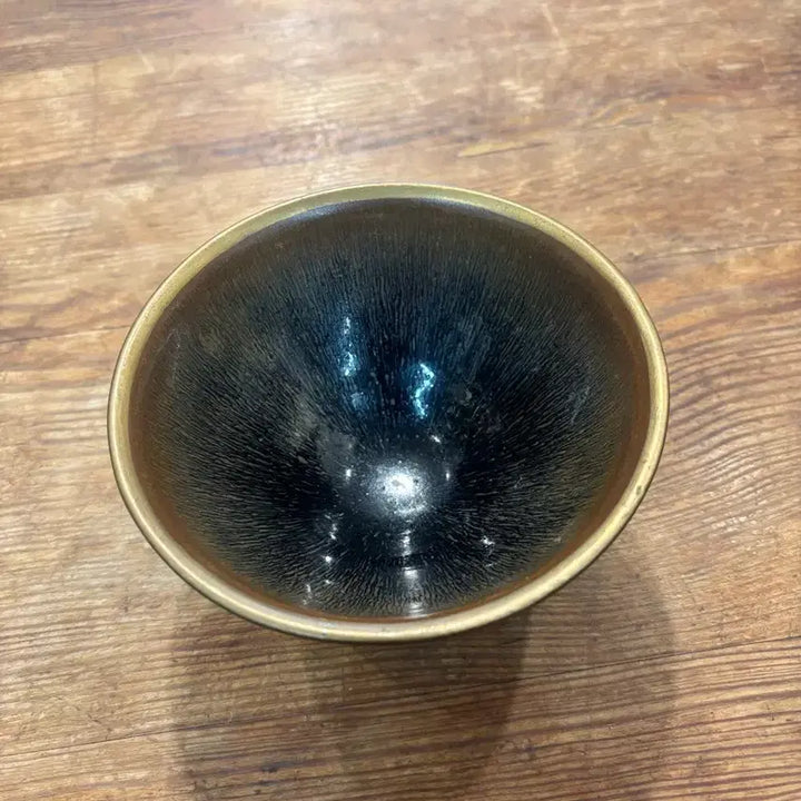 [BUNJANG] Black Glazed Tea Bowl (Chonmok Dawon) / 천목다완
