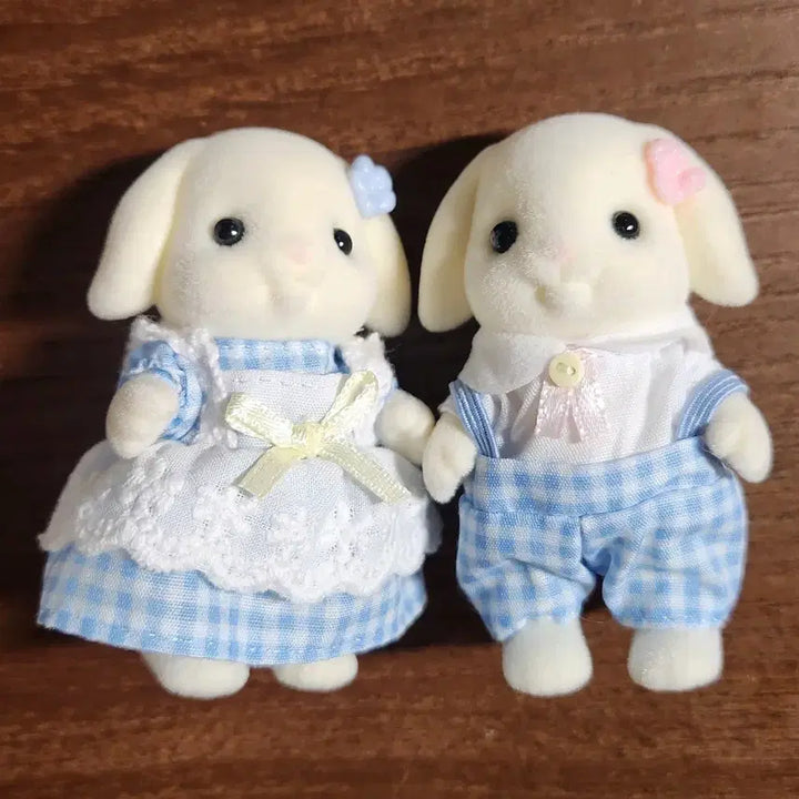[BUNJANG] Sylvanian Families Rabbit Siblings / 실바니안 토끼남매