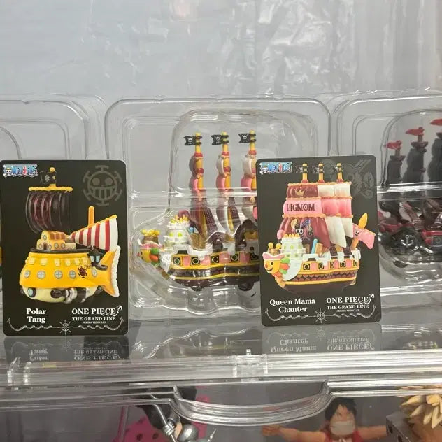 [BUNJANG] Pop Mart One Piece Pirate Ship Set (3 Types) - Sealed / 박스x/내부 미개봉) 팝마트 원피스 해적선 3종 일괄