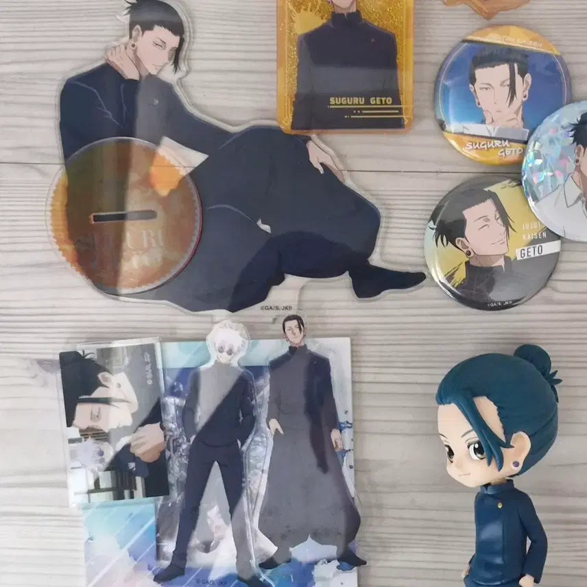 [BUNJANG] Suguru Geto Merchandise Bundle (Unsealed) / 게토 스구루 굿즈 일괄판매합니다