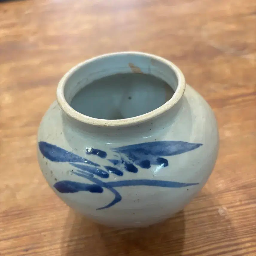 [BUNJANG] Blue and White Porcelain Small Jar / 청화백자 소단지
