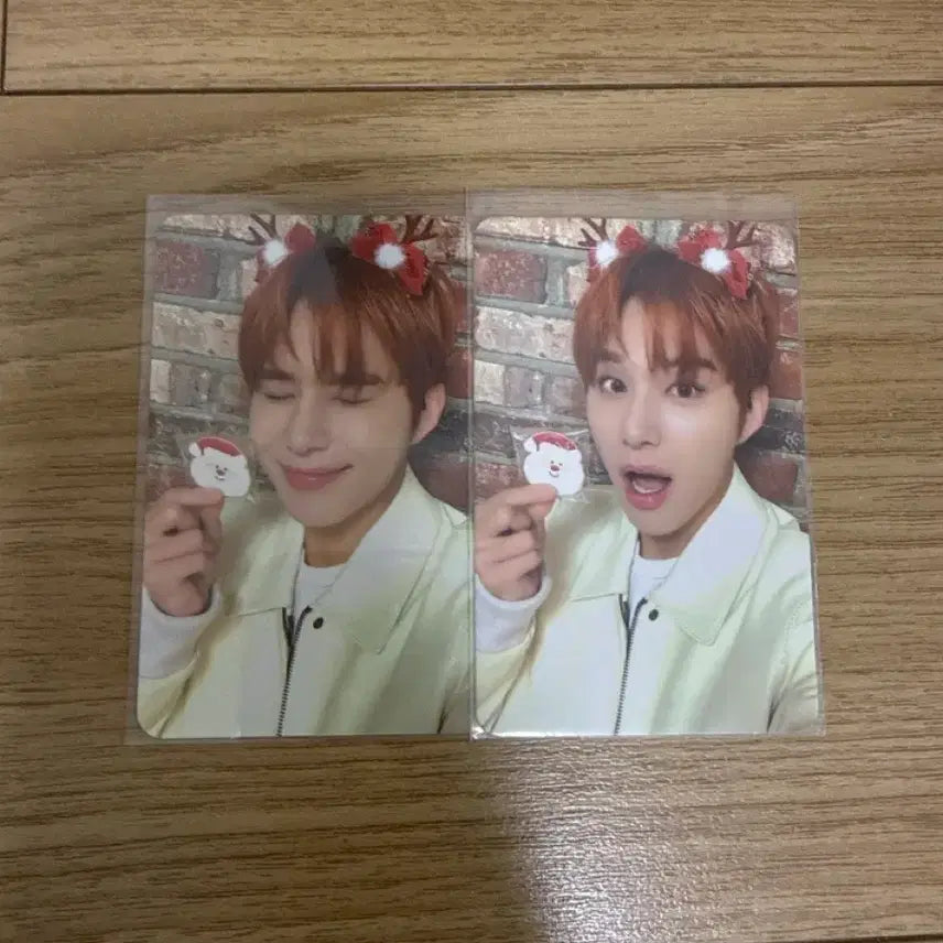 [BUNJANG] NCT 127 Jungwoo Pink Christmas Photocard / 엔시티127 정우 핑크크리스마스 포카