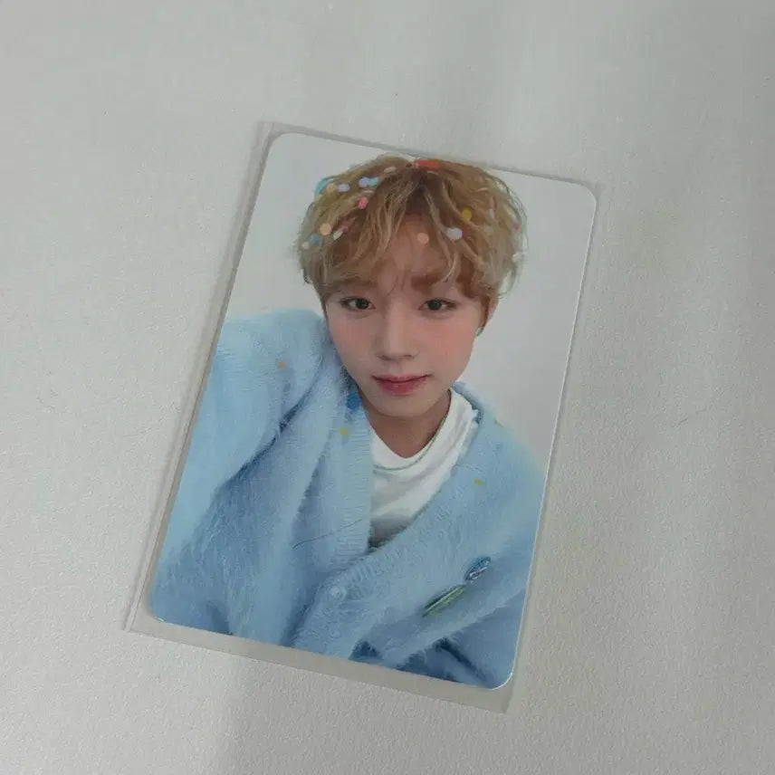 [BUNJANG] Park Jihoon Birthday MD Milk Glass Photocard / 박지훈 생일 엠디 밀크 글라스 포카 양도