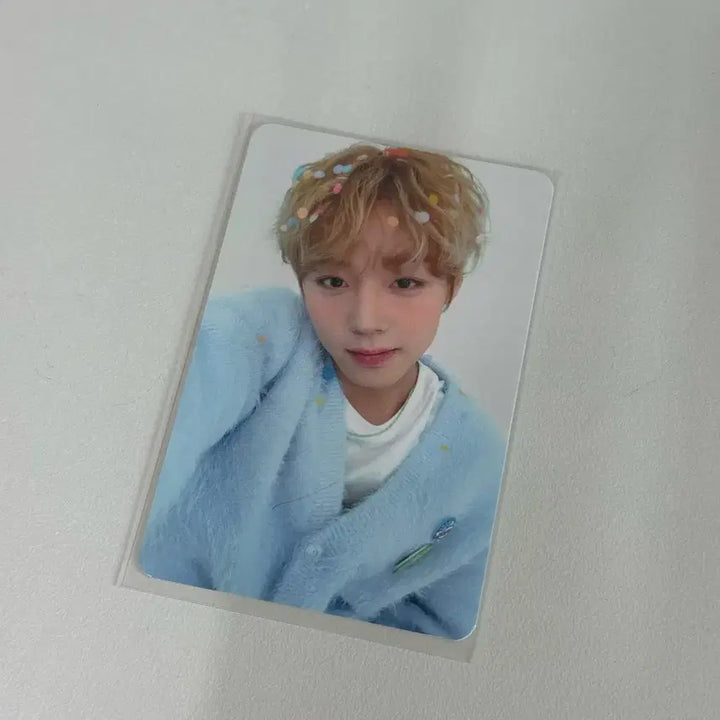[BUNJANG] Park Jihoon Birthday MD Milk Glass Photocard / 박지훈 생일 엠디 밀크 글라스 포카 양도