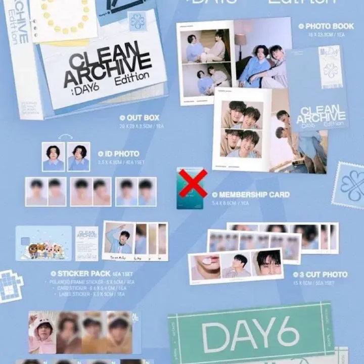 [BUNJANG] Day6 My Day 6th Generation Membership Kit (Sealed) / 미개봉 데이식스 마이데이 6기 키트