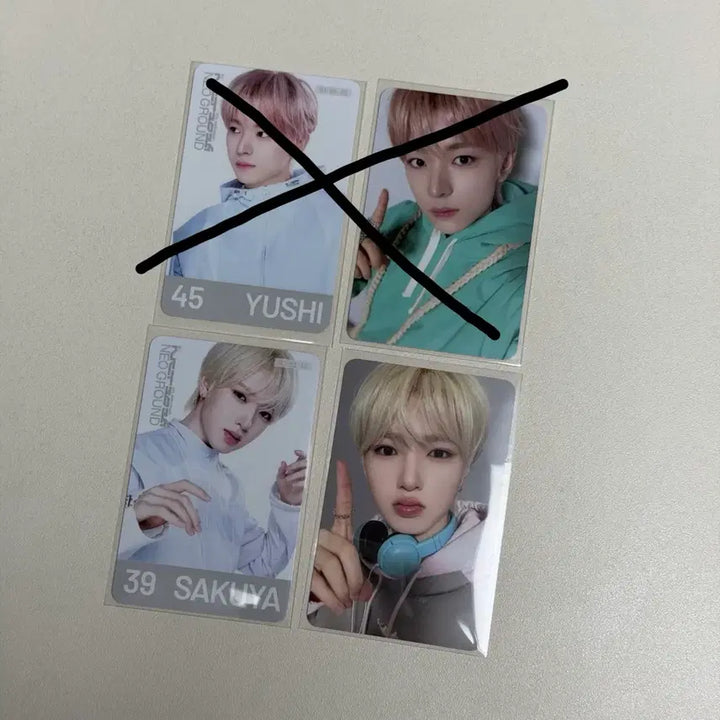 [BUNJANG] NCT Neo City : Japan Photocards Set (Sakuya) / 엔시티 팝업 네오그라운드 트레카 사쿠야 세트