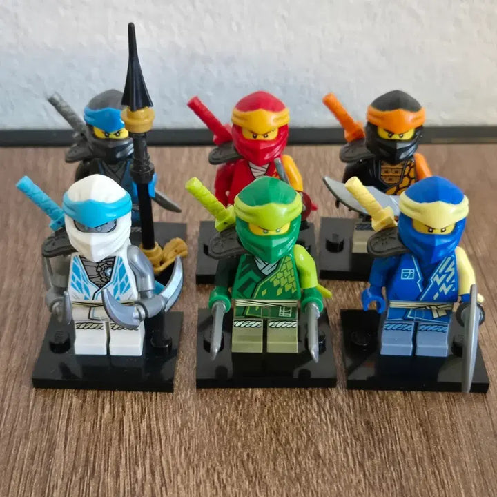 [BUNJANG] LEGO Ninjago Corrupted D&amp;D Minifigure 6-Figure Set / 레고 닌자고 코어도복 미니피규어 6종 세트