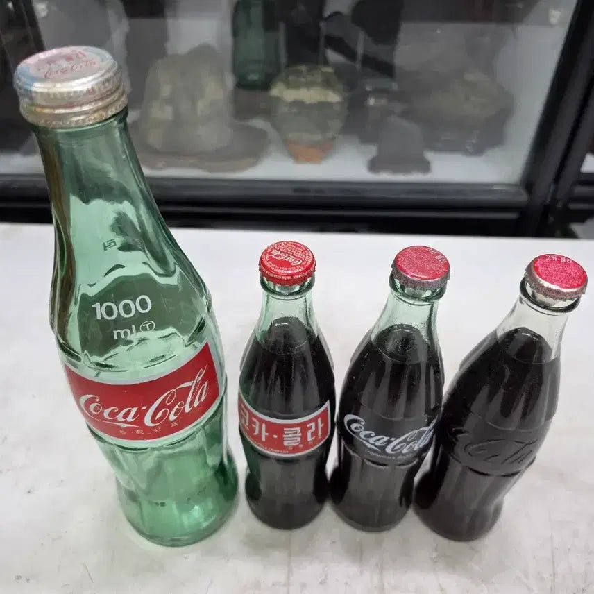 [BUNJANG] Coca-Cola Empty Bottles (Set of 4) / 코카콜라병
