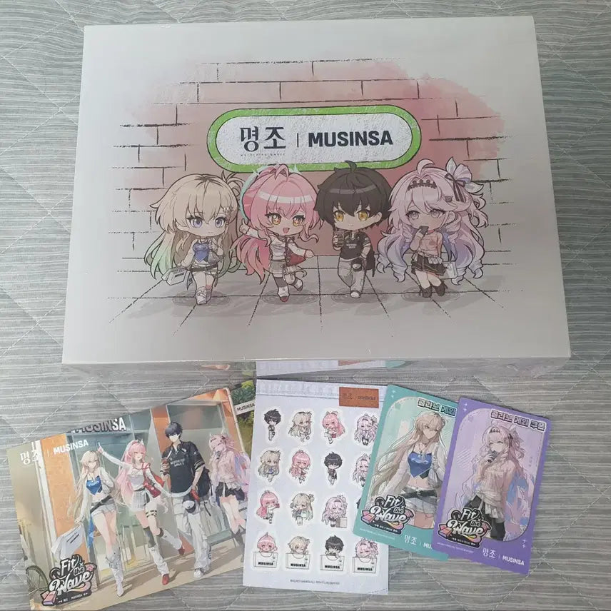 [BUNJANG] Myeongjo Musinsa Collaboration Limited Goods Full Set / 명조 무신사 콜라보 한정 굿즈 풀세트 특전