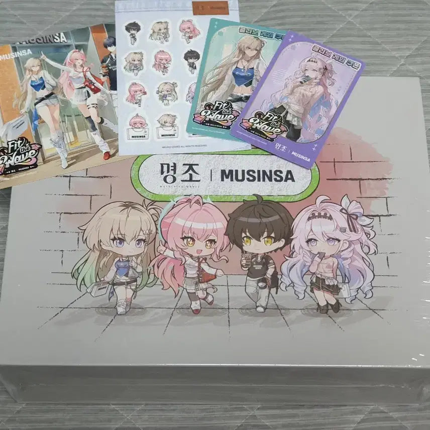 [BUNJANG] Myeongjo Musinsa Collaboration Limited Goods Full Set / 명조 무신사 콜라보 한정 굿즈 풀세트 특전