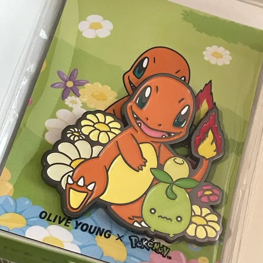 [BUNJANG] Olive Young x Charizard Magnet (New) / 올리브영 파이리 마그넷