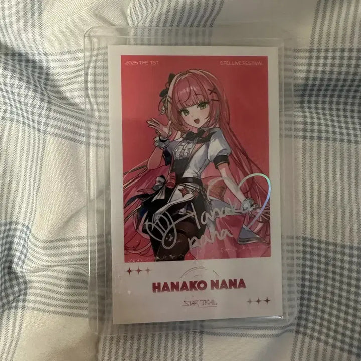 [BUNJANG] Stellive Nana Special Signed Cheki / 스텔라이브 나나 스페셜 싸인 체키