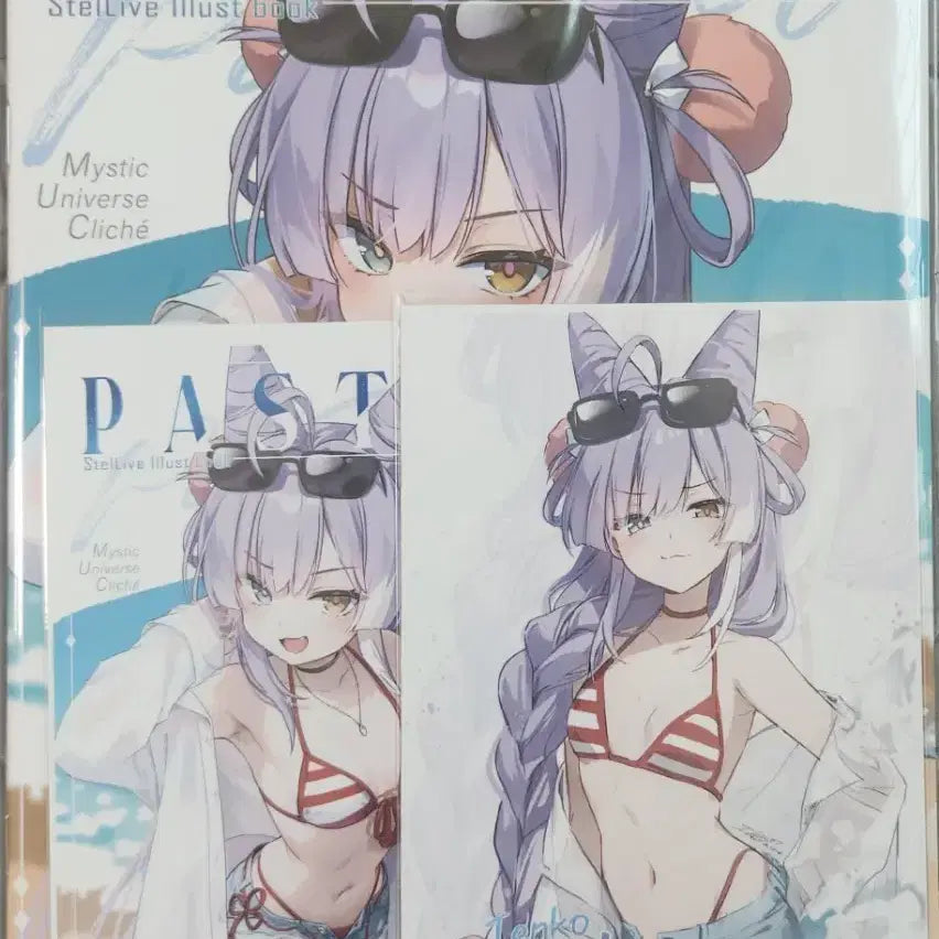 [BUNJANG] Stellive Tenko Shibuki Illustration Book &amp; Postcards / 스텔라이브 텐코시부키 엽서,일러스트북