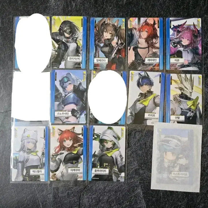 [BUNJANG] GS25 Arknights: Endfield Cards / Sticker Set / GS25 명일방주 엔드필드 카드/띠부씰 판매