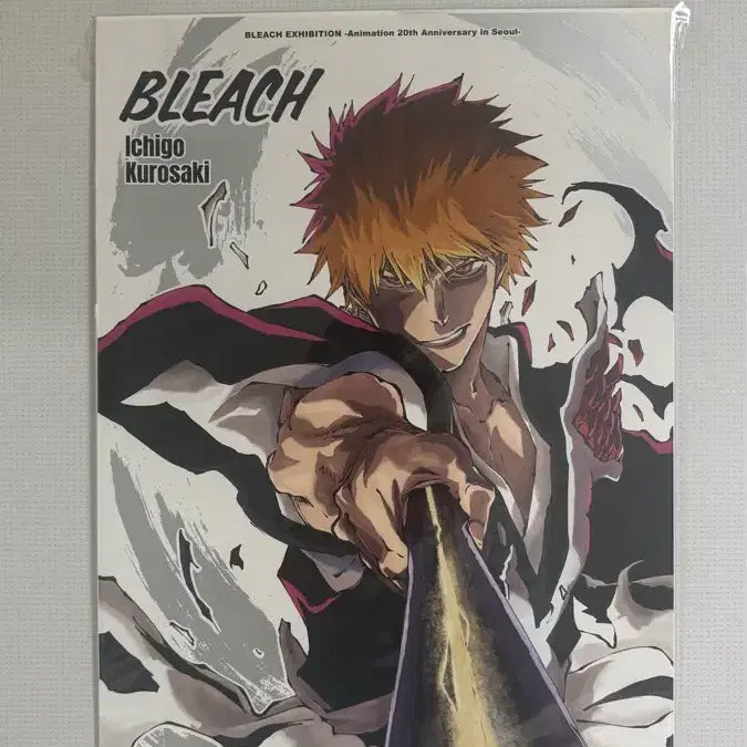 [BUNJANG] Bleach Kurosaki Ichigo 20th Anniversary Art Exhibition A3 Poster (Sealed) / 미개봉) 블리치 쿠로사키 이치고 20주년 원화전 블리치전 A3 포스터