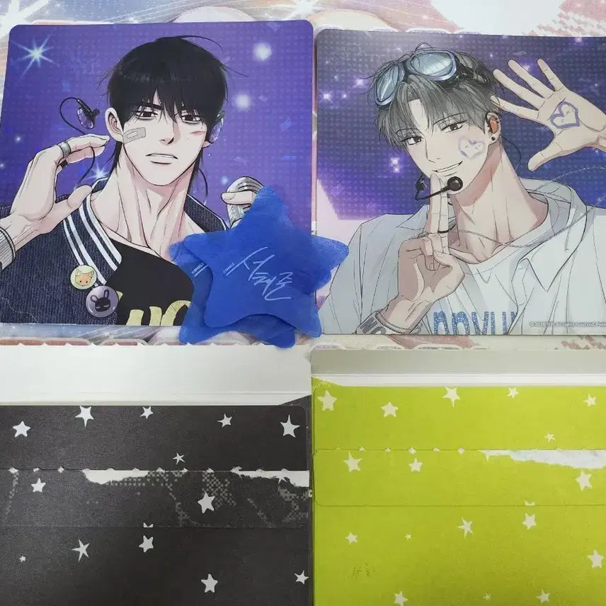 [SOLD OUT] 스파클즈 레진스테이지 직캠 엽서 언슬립 세트
