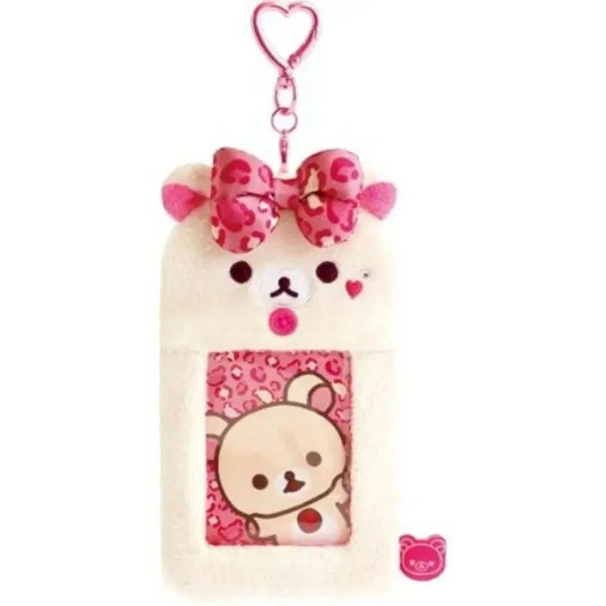 [BUNJANG] San-X Korilakkuma Full Series Photocard Holder Ribbon / 산엑스 코리락쿠마 가득시리즈 포카홀더 리본