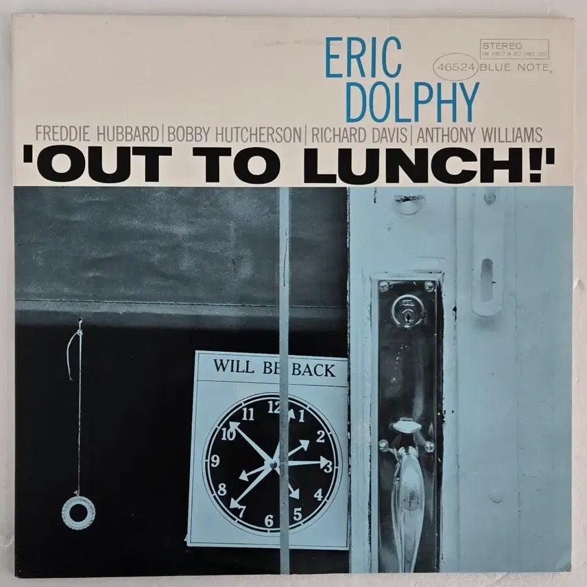 [BUNJANG] Eric Dolphy Out To Lunch! LP 180g Audiophile Reissue / Eric Dolphy의 Out To Lunch! LP(90년대180g)