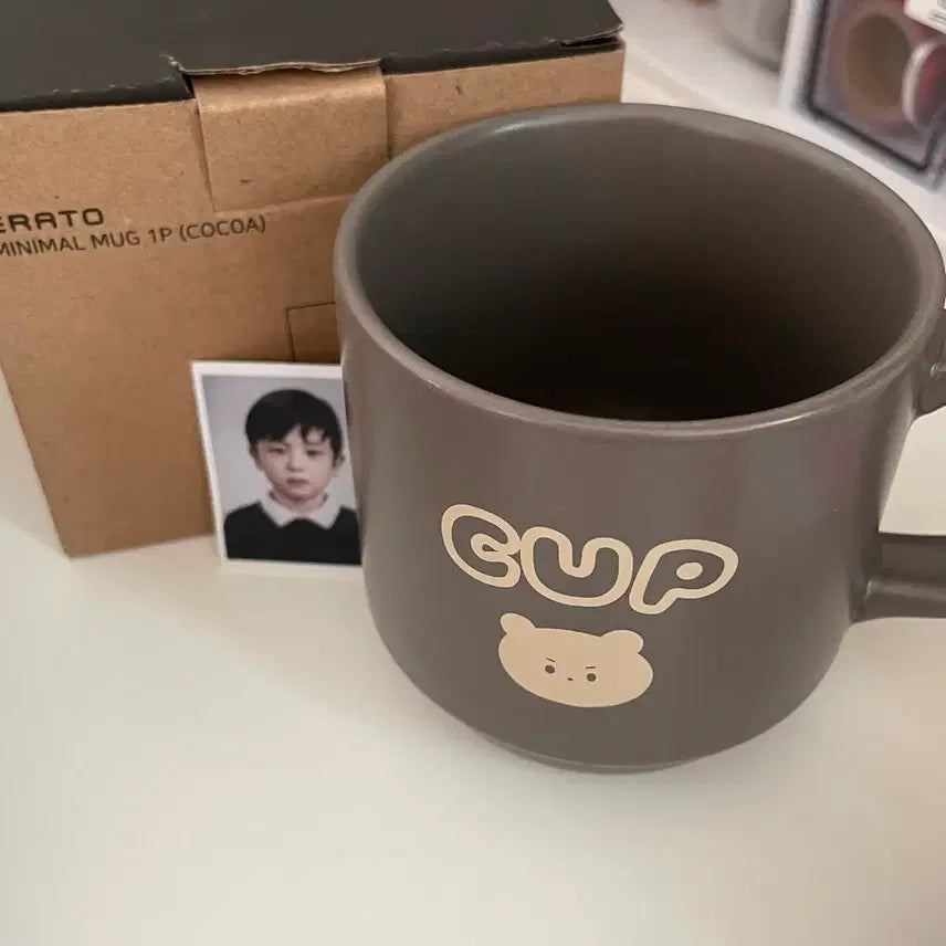 [BUNJANG] The Boyz Hyunjae Mug Cup / 더보이즈 현재 컵 머그컵 비공굿 새제품 양도