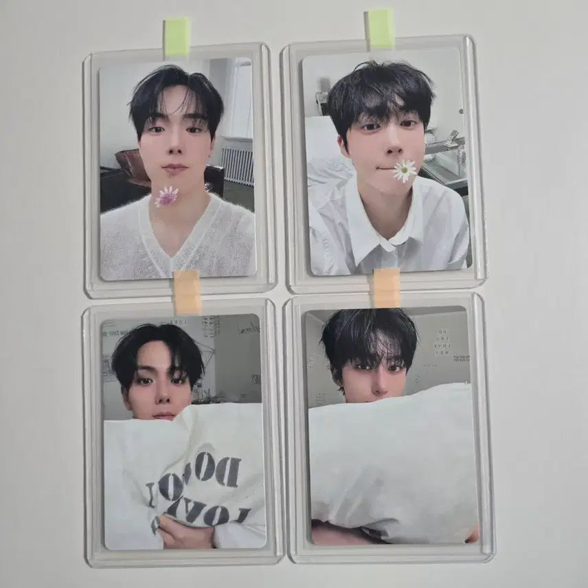 [BUNJANG] Shownu Hyungwon Starship Square Bundle Set Photocards / 셔누형원 스스퀘 특전포카 4장세트