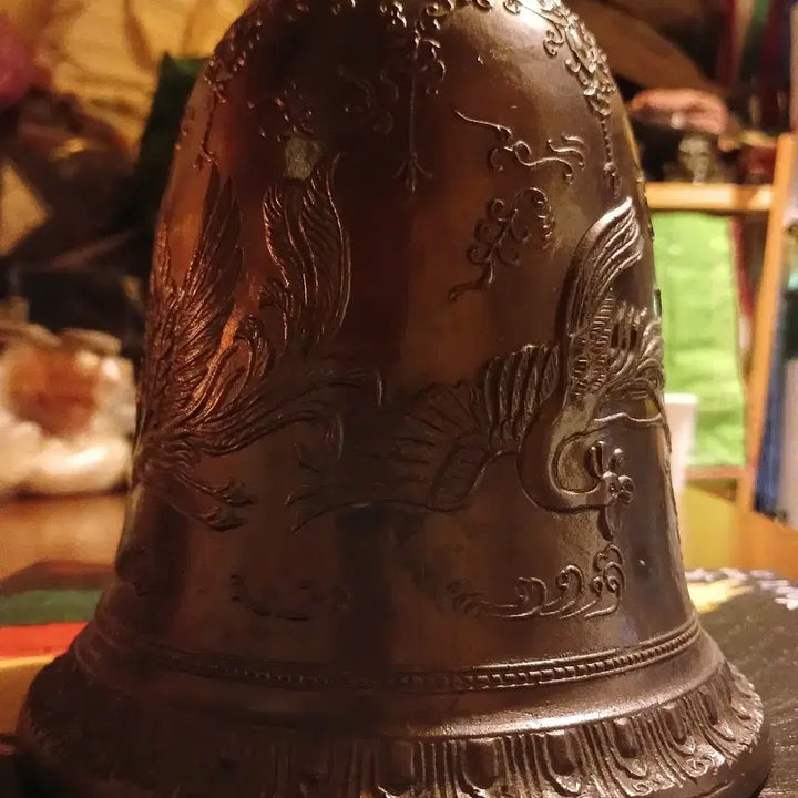 [BUNJANG] Bell-shaped Wind Chime - Symbol of Good Fortune and Longevity / 범종형 풍경/재수복록/수복장수