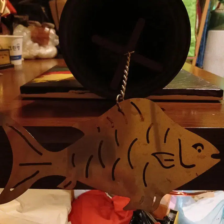 [BUNJANG] Bell-shaped Wind Chime - Symbol of Good Fortune and Longevity / 범종형 풍경/재수복록/수복장수