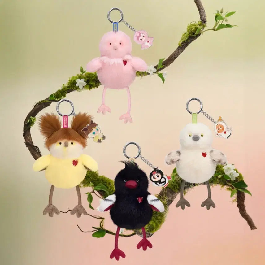 [BUNJANG] Pop Mart Dear Birds Buzz Sachet Keyring Hachipupu / 팝마트 dear birds 디어 버드 버즈 사쉐 키링 하치푸푸