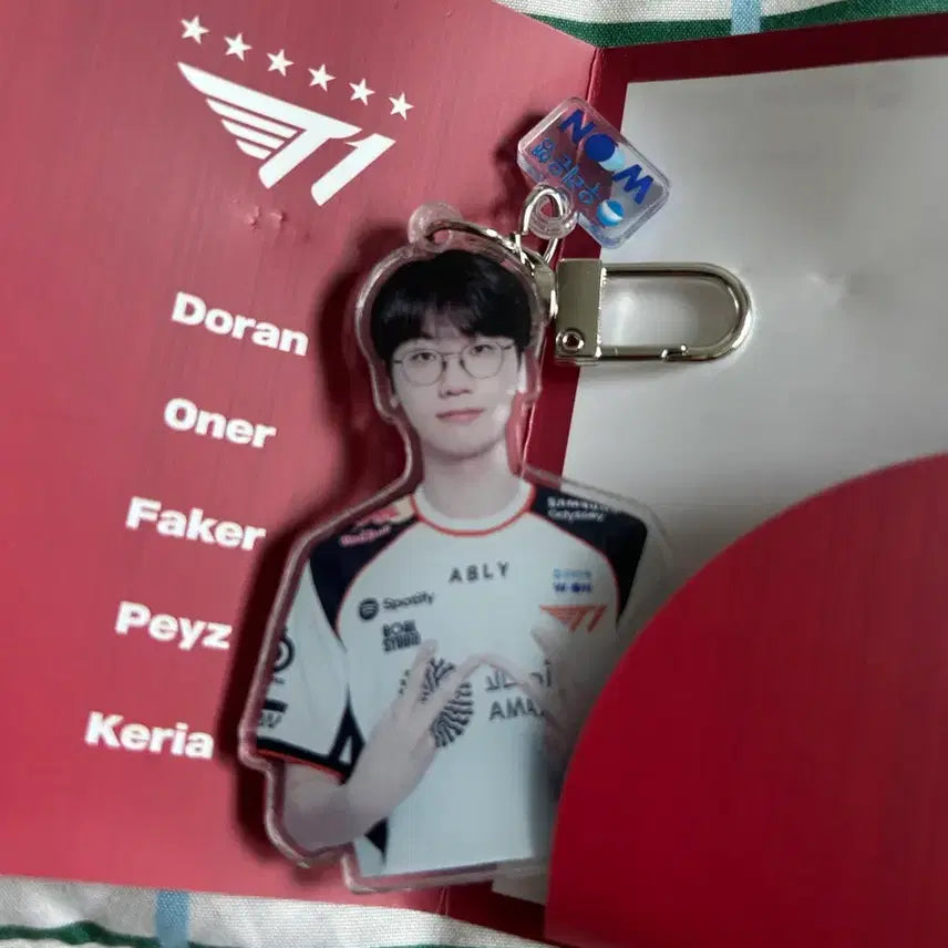 [BUNJANG] T1 Doran &amp; PHASE Keyring / 티원 t1 키링 우리은행 도란, 페이즈 일괄 양도합니다