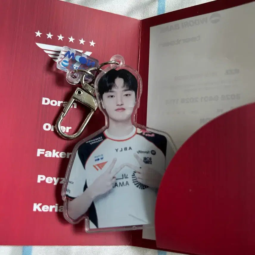 [BUNJANG] T1 Doran &amp; PHASE Keyring / 티원 t1 키링 우리은행 도란, 페이즈 일괄 양도합니다