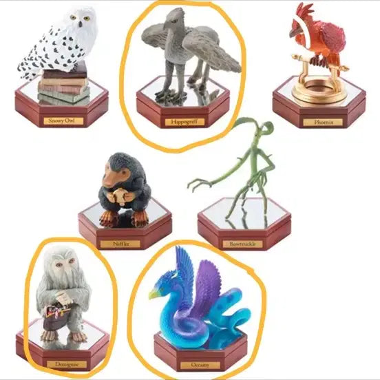 [BUNJANG] Universal Studios Fantastic Beasts Random Figure / [새상품 직거래 각1.60] 유니버셜스튜디오 신비한 동물사전 랜덤 피규어