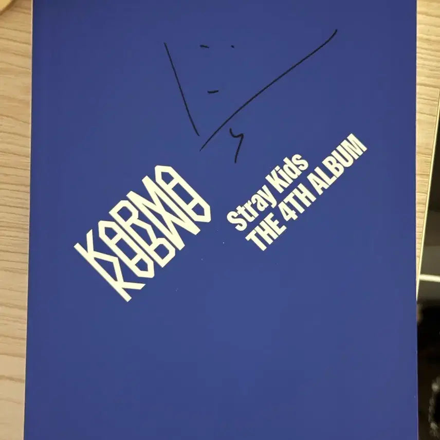 [BUNJANG] Stray Kids Changbin Karma SW Japan Fansign Autographed Album / 스트레이키즈 카르마 SW 사웨 일본 사인회 창빈 친필