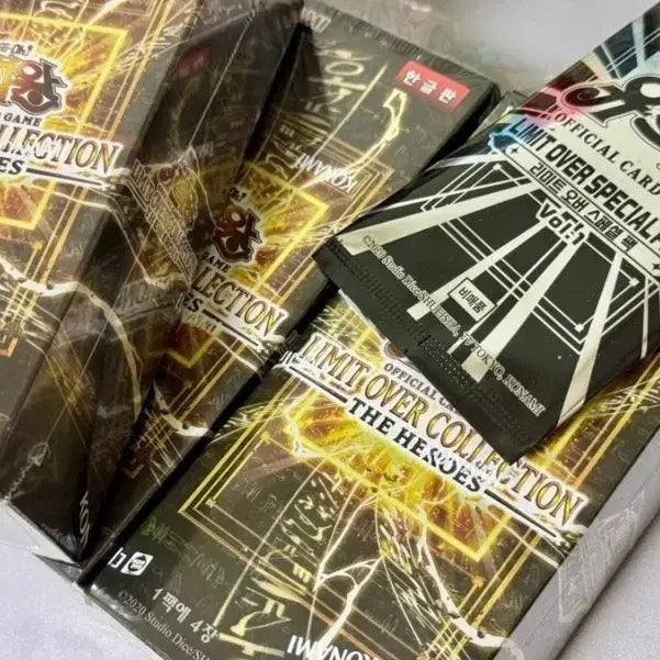 [BUNJANG] Yu-Gi-Oh! Limit Over Collection Korean Edition 6 Boxes + 2 Special Packs / 유희왕 리미트 오버 컬렉션 한글판 6박스+스페셜 팩 2팩