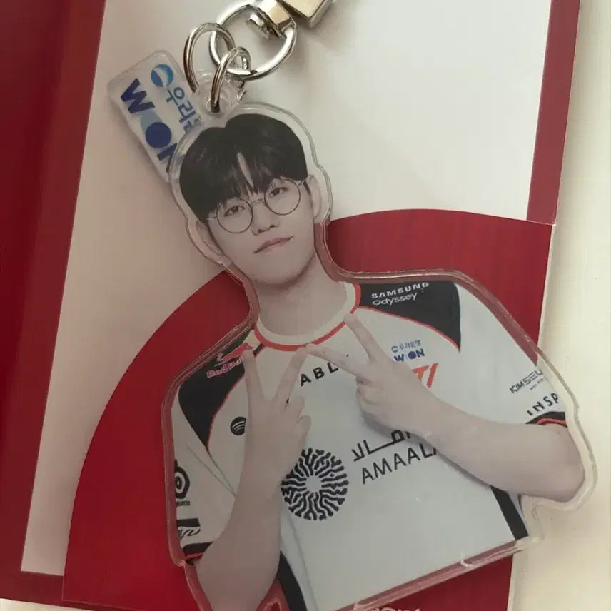 [BUNJANG] T1 Woori Bank Collaboration Keychain / 우리은행 티원 T1 키링 오너 양도