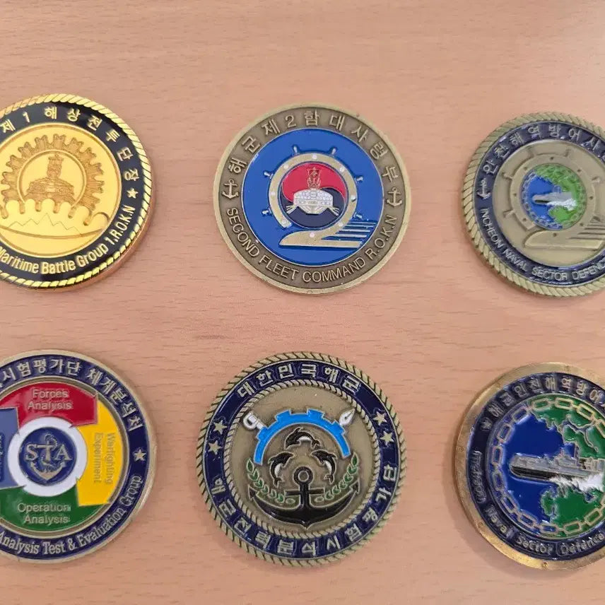 [BUNJANG] Military Challenge Coins - Various Units Available / 부대코인 군대코인 판매