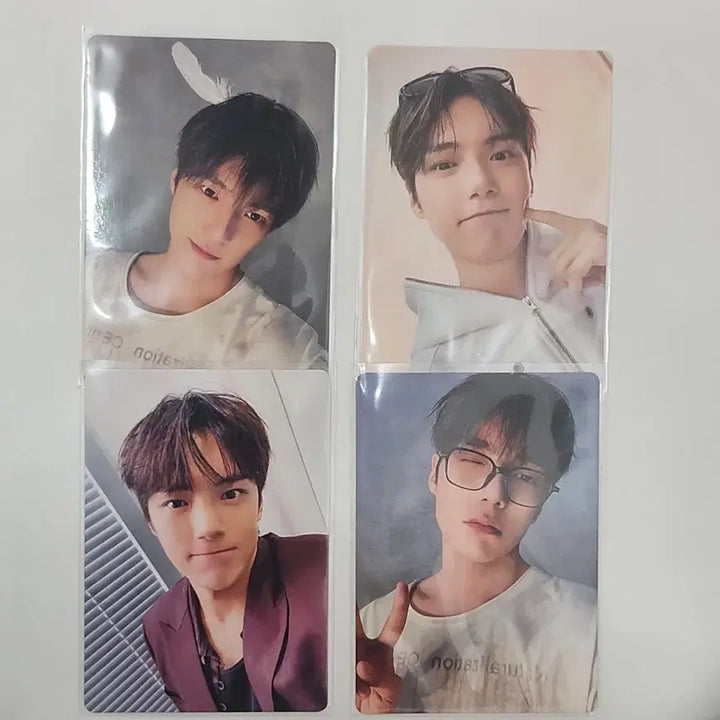 [BUNJANG] Monsta X Unfold Hyungwon Bundle Set Photocards / 몬스타엑스 언폴드 민혁 포카 4장 일괄 양도